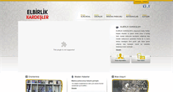 Desktop Screenshot of elbirlikkardesler.com